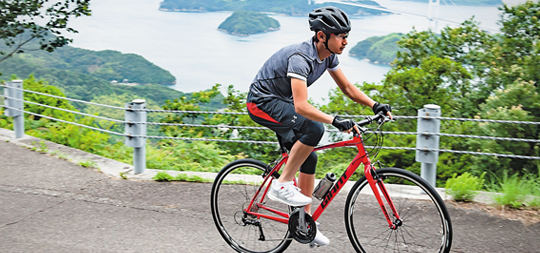 19 Giant Bicycles On Road